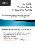 Emily Iland Webinar With Autism NOW September 6, 2011