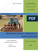 Mecanización Agrícola-Preparación de Terrenos