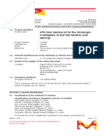 Afb Stain Msds