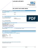 Methylene Blue Alkaline MSDS