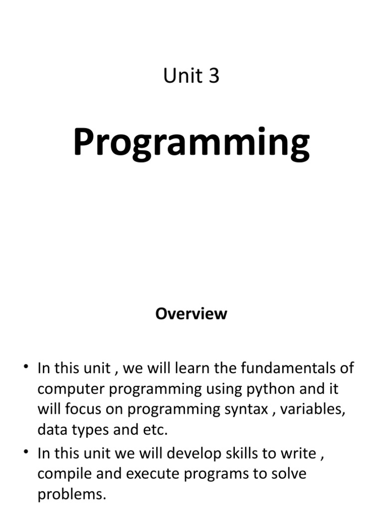 Form Four | PDF | Computer Programming | Programming