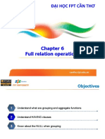 10.2 - Chapter 6 - Full Relations Operations