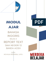 Modul Ajar Report Text 1