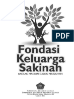 Buku Fondasi Keluarga Sakinah 2021 - New