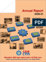 CSIR-CRRI Annual Report 2020-21 English - 1