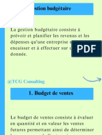 Gestion Budgétaire ?