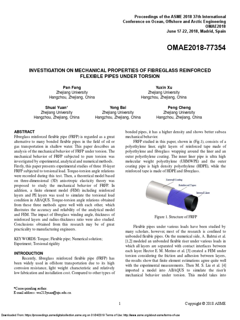 Fang Et Al. 2018 Investigation On Mechanical Properties of