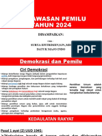 Pengawasan Pemilu 2024