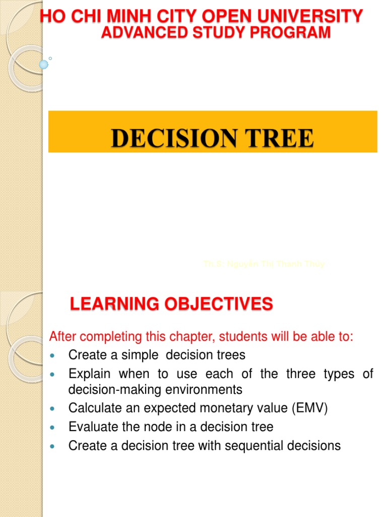 Week 5 Decision Tree - Revised Probability | PDF | Statistics | Probability
