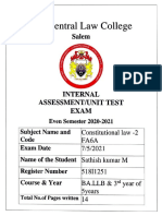 Constitutional Law Ii