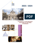 Brochure Étudiants Étrangers 2023-2024