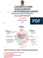 Cellular Messengers, Receptors and Cell Junctions