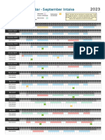 September 2023 Student Calendar