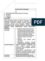 Skenario Evaluasi Paska Kunjungan Keluarga