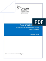 13 Note Dorientation Gouvernance Dentreprise Conseil Dadministration 2018