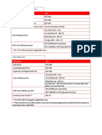 All Debit Card Fees Charges