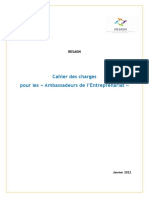 Cahier de Charges Ambassadeurs de L'entreprenariat Docx V1