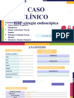 CASO CLÍNICO HBP CIRUGÍA ENDOSCÓPICA Perez Medina