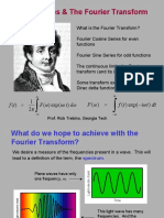 OpticsI 13 FourierTransforms I