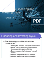 Audit of The Financing and Investing Cycle