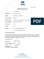 Internship Certificate - Nikhil Bhaskar 150623