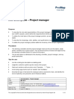 Job Description-Project Manager