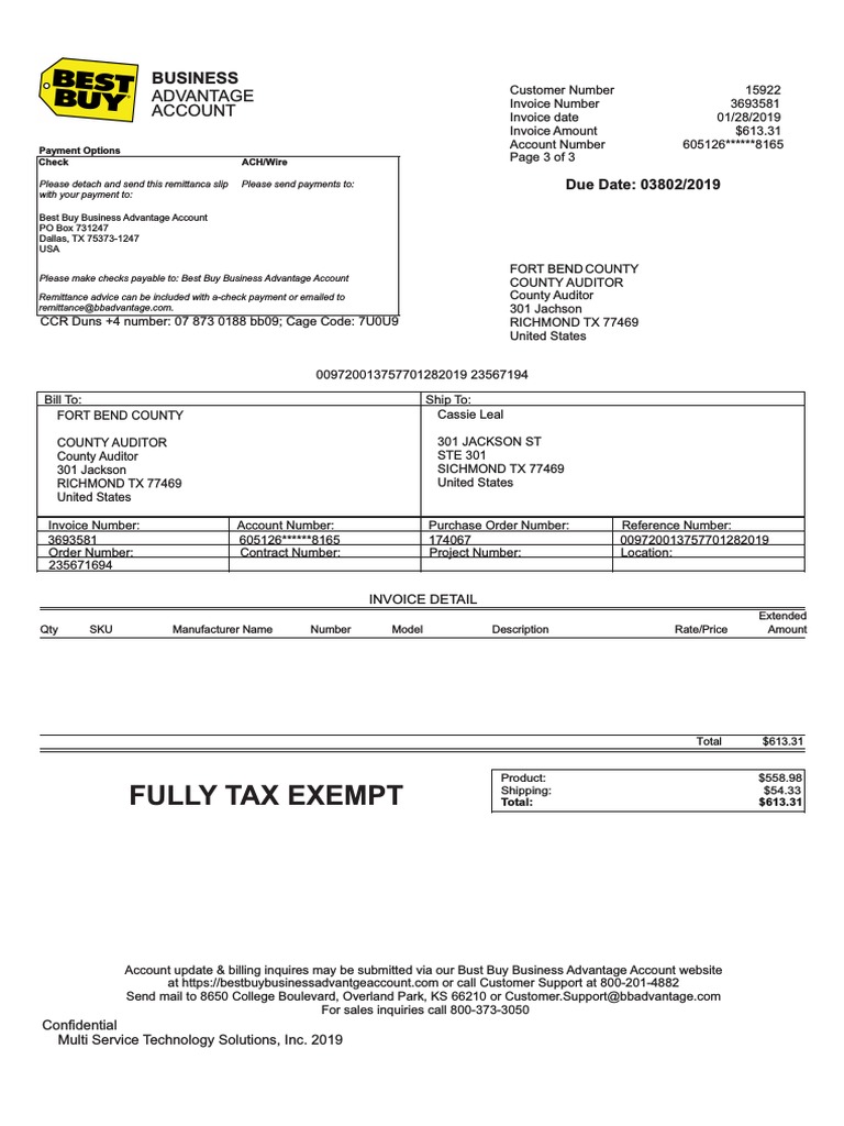 Best Buy Usa Originalll | PDF | Invoice | Taxes