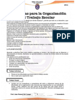 DPCC 2° Sem 09 - Estrategis para Organizar El Trabajo Escolar