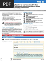 Form Application For Provisional Registration Australian Medical Council Graduates or Applicants Via The Competent Authority Pathway