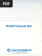 EasyCalc 64 1983 Commodore