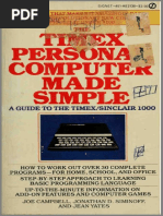 The Timex Personal Computer Made Simple