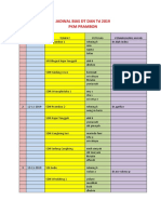 JADWAL BIAS DT, TD 2019