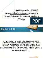 Estudo - Efésios 2.1-10