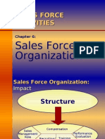 Ch06 - Sales Force Organization