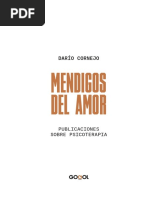 Mendigos Del Amor. Dario Cornejo. | PDF | Psicoterapia | Amor