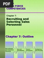 Download Ch07 - Recruiting and Selecting Sales Personnel by api-3706464 SN6593488 doc pdf