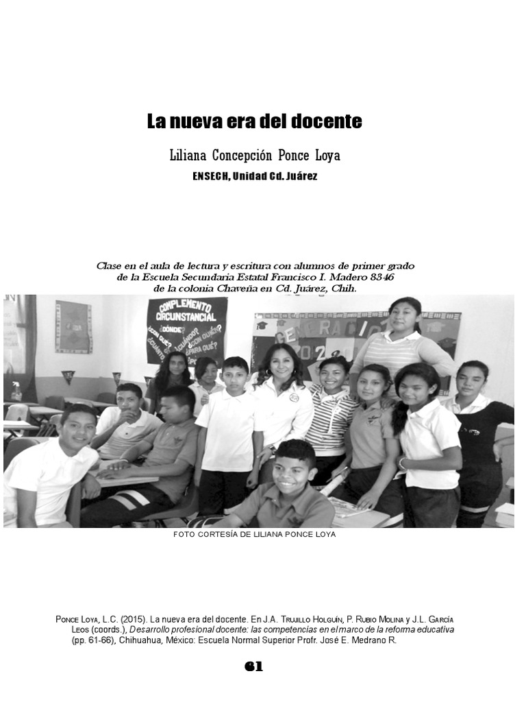 La Nueva Era del Docente en Educación | PDF | Evaluación | Maestros
