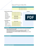 Technical Data Input File Site Study Tur