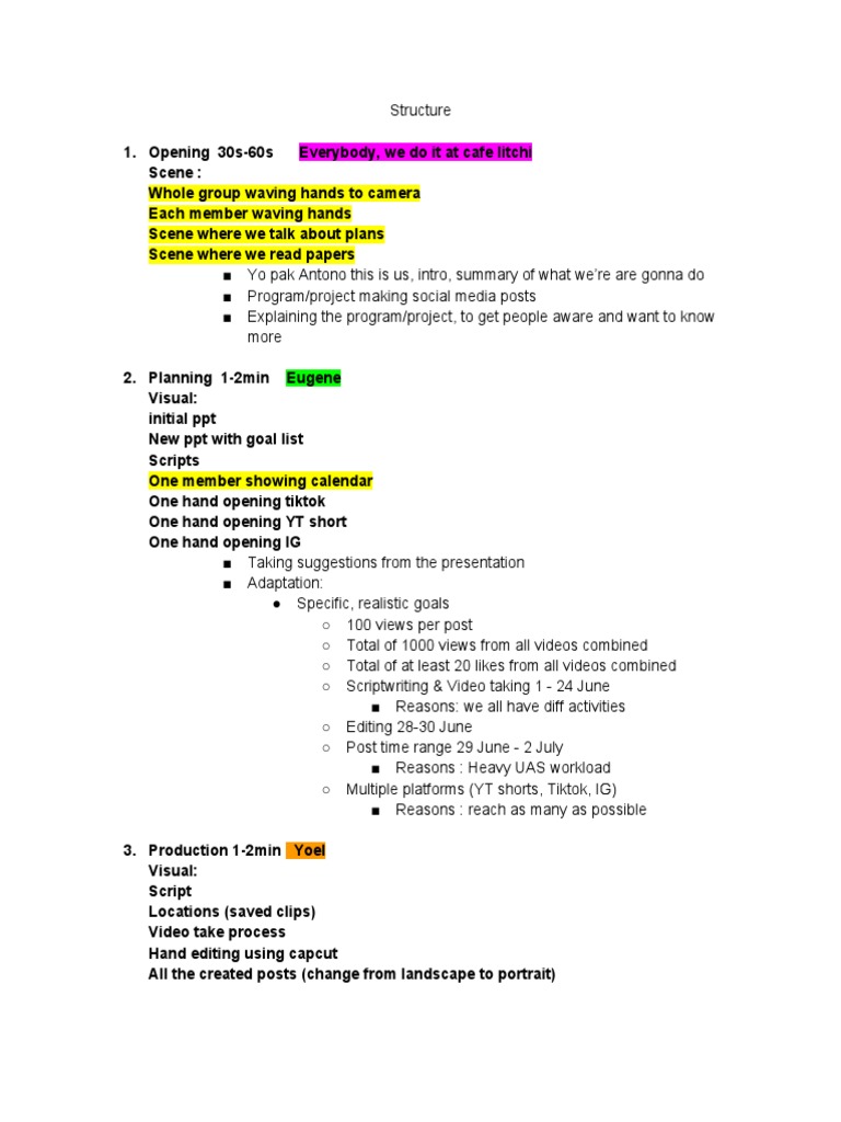 Vlog Script | PDF | Communication