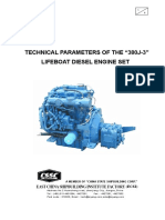 Technical Parameters of The 380J-3 Diesel Engine Set