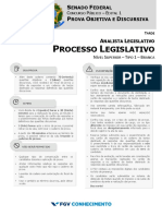E1CNS08 - Analista Legislativo - Processo Legislativo (E1CNS08) Tipo 1