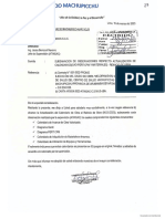 Carta N 031-2023-MACHUPICCHU - Subsanacion de Caledarios Actualizados