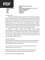 Covernote dalam Perjanjian Kredit | PDF