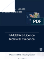 UEFA B - Technical Information