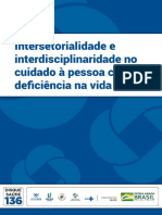 Intersetorialidade e Interdisciplinaridade No Cuidado À Pessoa Com Deficiência Na Vida Adulta