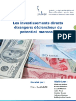 Impact Des Ide Sur l'Economie Marocaine (1)