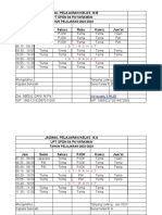 Jadwal Pelajaran