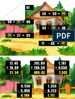 Adding and Subtracting Whole Numbers and Decimals