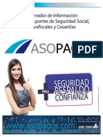 Portafolio de Servicios 2019 Asopagos S.A.