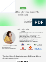 CV 4.0 Viết Sao Cho Trúng Insight NTD - Chị Hương Bùi